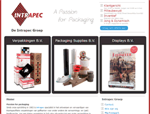 Tablet Screenshot of intrapec.nl